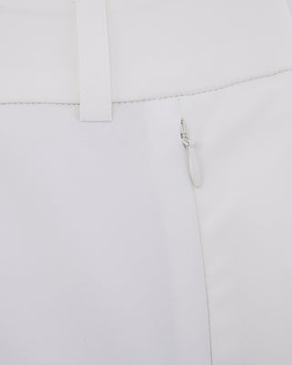 Back Band H-Line Skirt - White