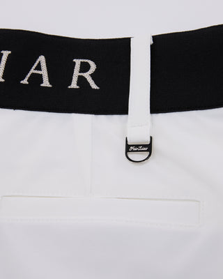 Back Band H-Line Skirt - White