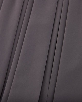 Double Pleated Band Skirt - Cocoa