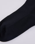 Frill point knee socks - Black
