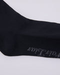 Frill point knee socks - Black