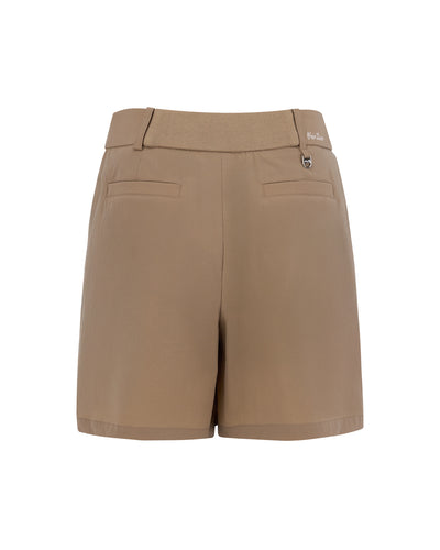 Hidden Culottes Short Pants - Beige