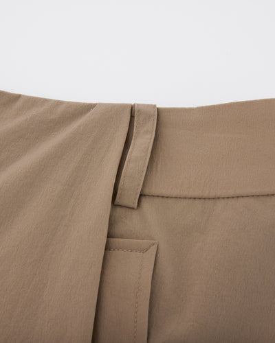 Hidden Culottes Short Pants - Beige