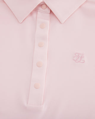 Loose Fit Logo Symbol T-shirt - Pink