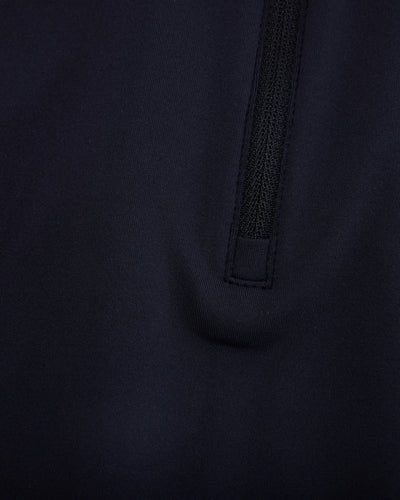 Front shirring short sleeve t-shirt - Black