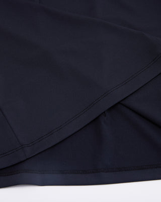 Front shirring short sleeve t-shirt - Black