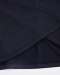 Front shirring short sleeve t-shirt - Black