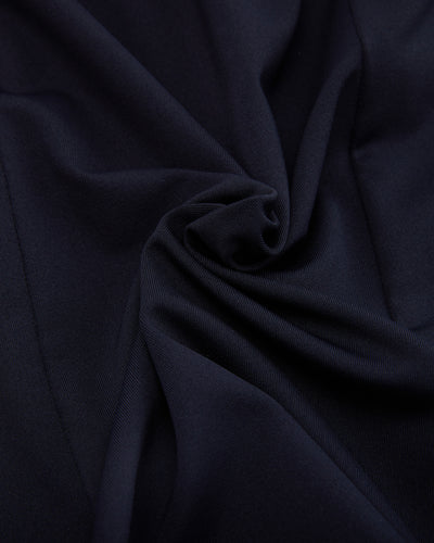 Front shirring short sleeve t-shirt - Black