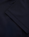 Front shirring short sleeve t-shirt - Black