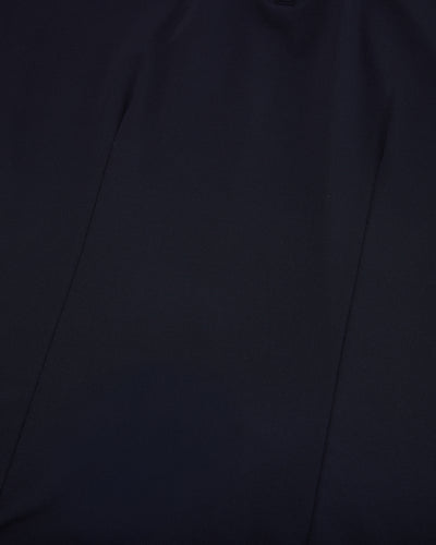 Front shirring short sleeve t-shirt - Black