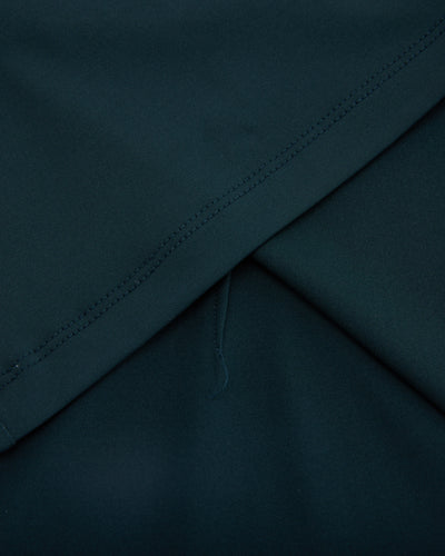 Front shirring short sleeve t-shirt - Dark Green
