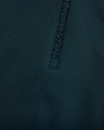 Front shirring short sleeve t-shirt - Dark Green