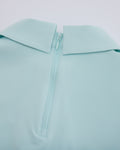 Front shirring short sleeve t-shirt - Mint