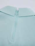 Front shirring short sleeve t-shirt - Mint