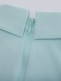 Front shirring short sleeve t-shirt - Mint