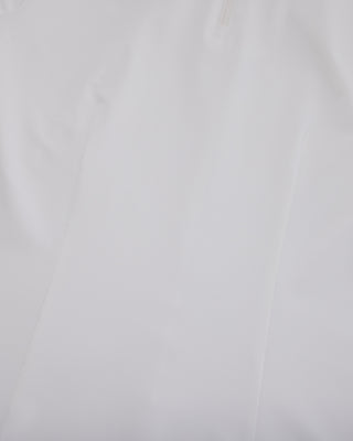 Front shirring short sleeve t-shirt - White