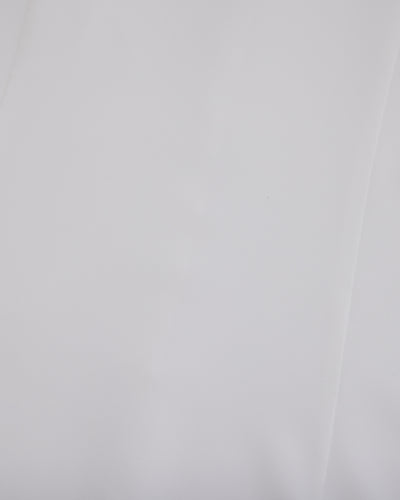Front shirring short sleeve t-shirt - White