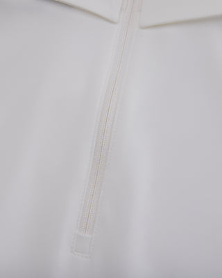Front shirring short sleeve t-shirt - White