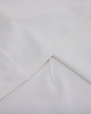 Front shirring short sleeve t-shirt - White