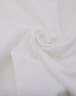 Double Color Collar T-shirt - White