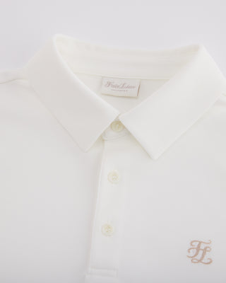 Men's Loose Fit Polo T-shirt - White