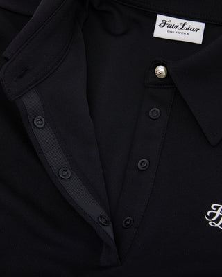 Lettering Scarf Short Sleeve T-shirt - Black