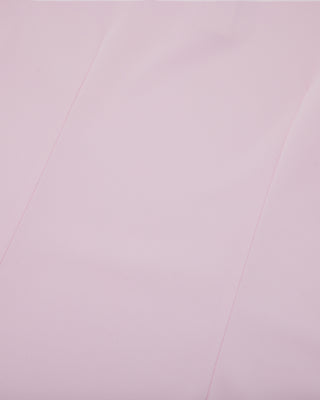 Lettering Scarf Short Sleeve T-shirt - Pink