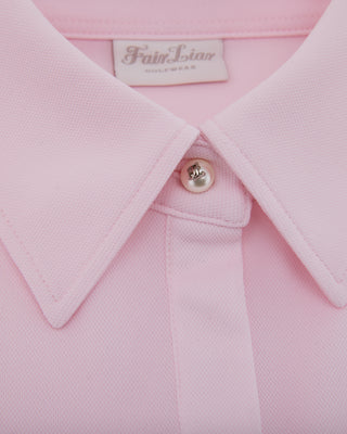 Lettering Scarf Short Sleeve T-shirt - Pink