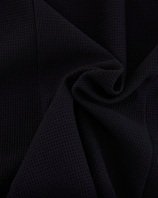 Puff Sleeve Collar T-shirt - Black