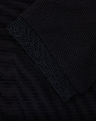 Puff Sleeve Collar T-shirt - Black