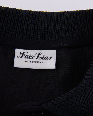 Puff Sleeve Collar T-shirt - Black