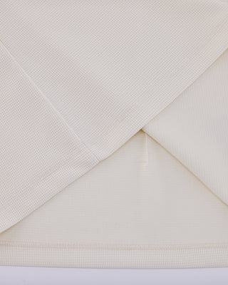 Puff Sleeve Collar T-shirt - Cream