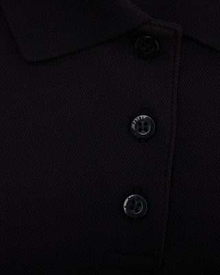Fair Liar loose fit polo t-shirt - Black