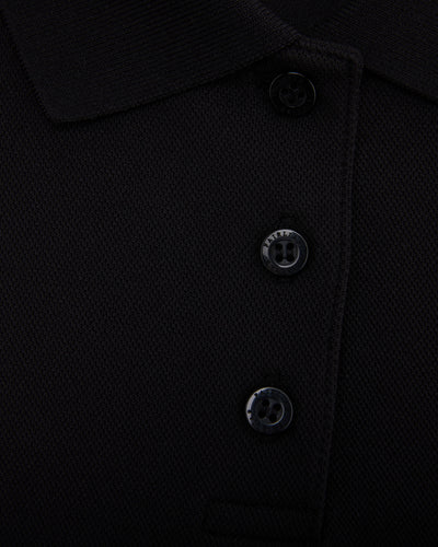 Fair Liar loose fit polo t-shirt - Black