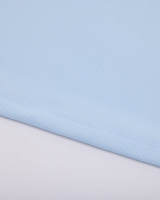Fair Liar loose fit polo t-shirt - Light Blue