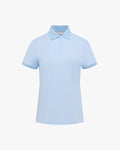 Fair Liar loose fit polo t-shirt - Light Blue