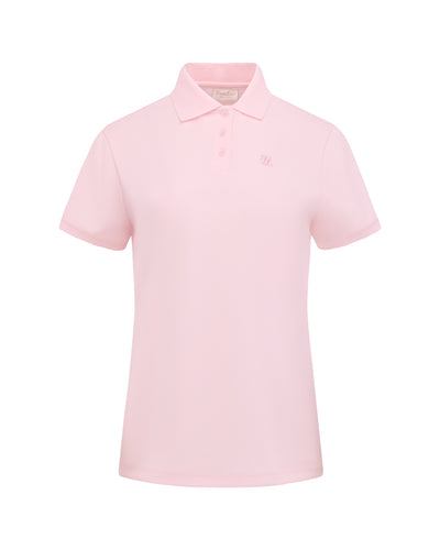 Fair Liar loose fit polo t-shirt - Pink