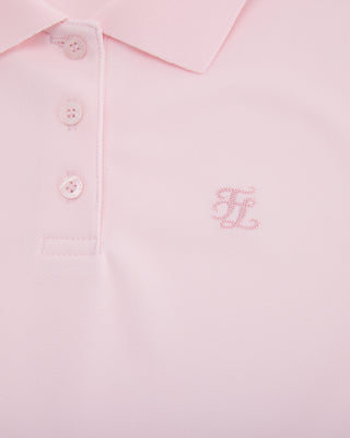 Fair Liar loose fit polo t-shirt - Pink