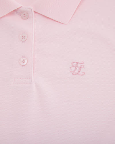 Fair Liar loose fit polo t-shirt - Pink