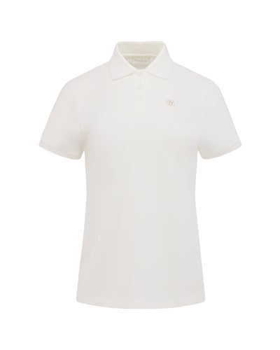 Fair Liar loose fit polo t-shirt - White
