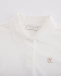 Fair Liar loose fit polo t-shirt - White