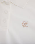 Fair Liar loose fit polo t-shirt - White