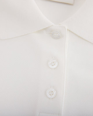 Fair Liar loose fit polo t-shirt - White