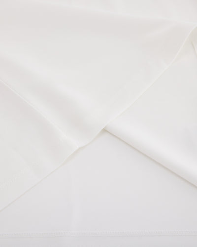 Fair Liar loose fit polo t-shirt - White