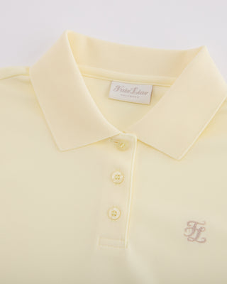 Fair Liar loose fit polo T Shirt (Yellow)