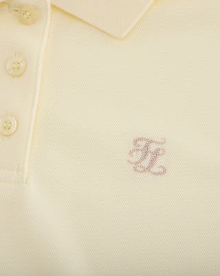 Fair Liar loose fit polo T Shirt (Yellow)