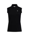 Fair Liar loose fit polo sleeveless t-shirt - Black