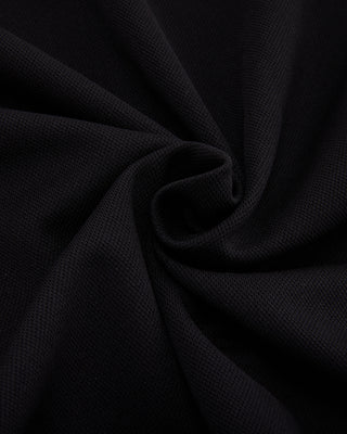 Fair Liar Loose Fit Polo Sleeveless T-shirt - Black