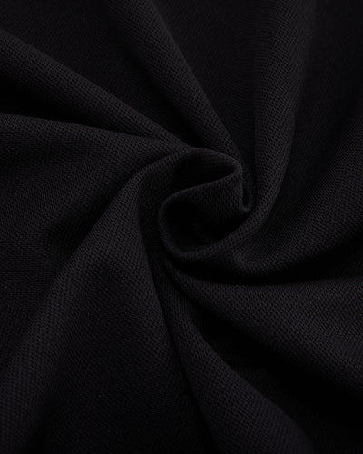 Fair Liar loose fit polo sleeveless t-shirt - Black