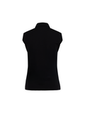 Fair Liar loose fit polo sleeveless t-shirt - Black